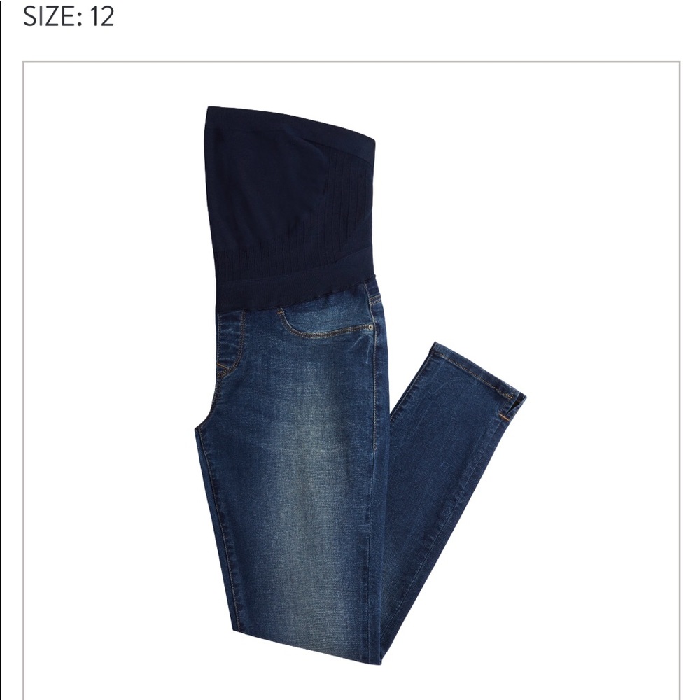 Mavi Colette Split Hem Maternity Skinny Jeans